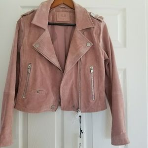 Leather Pink Jacket